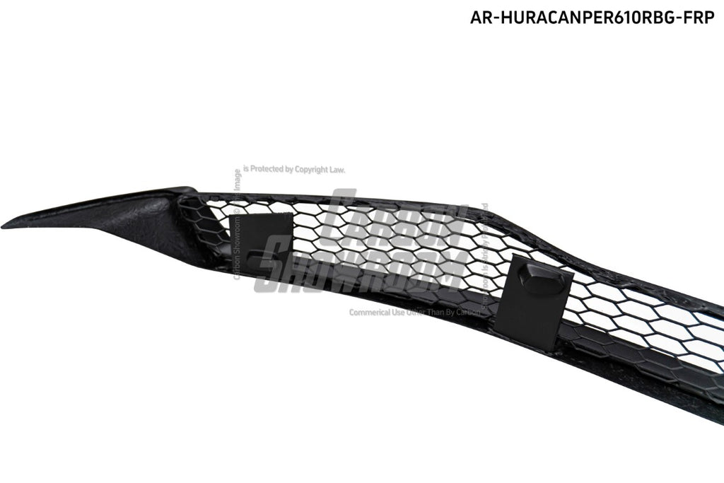 Lamborghini Huracan LP580 LP610 2015 2016 2017 with Aftermarket Parts - LP580 or Perfomante & LP610 Style Rear Upper Grill FRP from Aero Republic