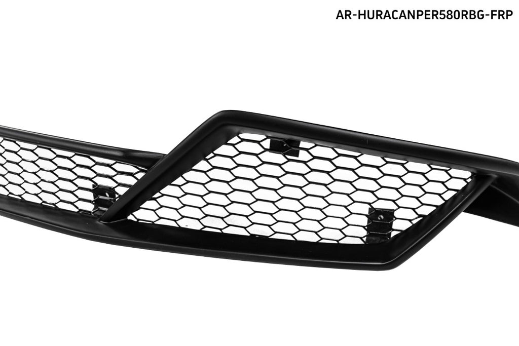 Lamborghini Huracan LP580 LP610 2015-2017 with Aftermarket Parts - LP580 or Perfomante & LP610 Style Rear Upper Grill FRP from Aero Republic