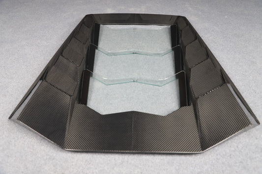 Lamborghini Huracan Tecnica Performante Evo LP610 LP580 2015 2016 2017 2018 2019 2020 2021 2022 2023 2024 with Aftermarket Parts - M Style Trunk Dry Pre-preg Carbon Fiber from Aero Republic