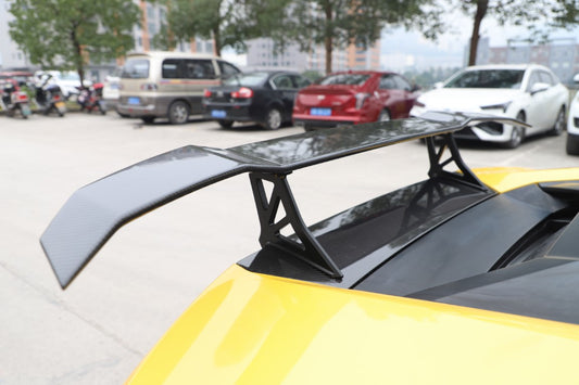 Lamborghini Huracan Tecnica Performante Evo LP610 LP580 2015 2016 2017 2018 2019 2020 2021 2022 2023 2024 with Aftermarket Parts - Man Style Rear Wing Dry Pre-preg Carbon Fiber from Aero Republic