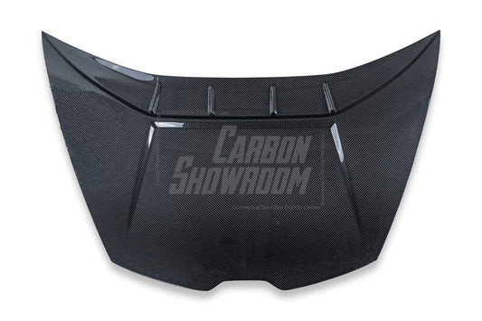 Lamborghini Huracan Tecnica Performante Evo LP610 LP580 2015 2016 2017 2018 2019 2020 2021 2022 2023 2024 with Aftermarket Parts - Tecnica Style Hood Dry Pre-preg Carbon Fiber from Aero Republic