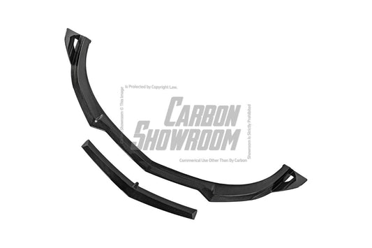 Lamborghini Urus 2019 2020 2021 2022 with Aftermarket Parts - M Style Front Lip & Bumper Carbon Fiber / FRP from Aero Republic