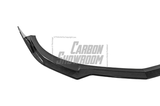 Lamborghini Urus 2019 2020 2021 2022 with Aftermarket Parts - M Style Front Lip & Bumper Carbon Fiber / FRP from Aero Republic