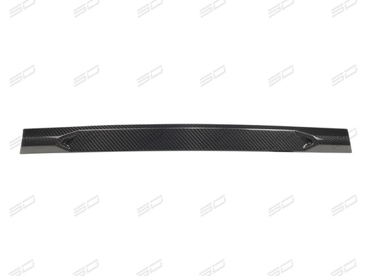 Lamborghini Urus 2019 2020 2021 2022 2023 2024 with Aftermarket Parts - M Style Rear Trunk Lid Trim Pre-preg Carbon Fiber from Aero Republic