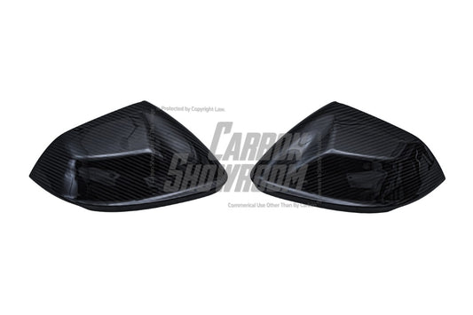 Lamborghini Urus 2019 2020 2021 2022 2023 2024 with Aftermarket Parts - M Style Mirror Cap Pre-preg Carbon Fiber from Aero Republic