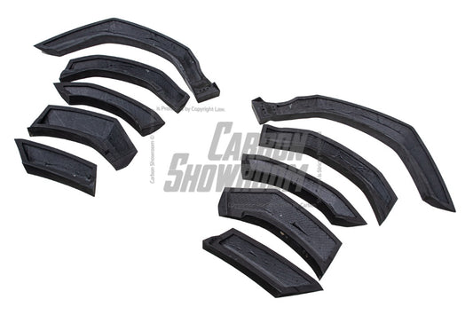 Lamborghini Urus 2019 2020 2021 2022 with Aftermarket Parts - M Style Wheel Arches Carbon Fiber / FRP from Aero Republic