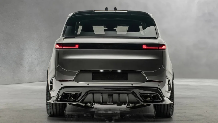 Range Rover Without Rear Spoiler Land Rover Range Rover Sport SV LP461 Aftermarket Parts Aero Republic ...