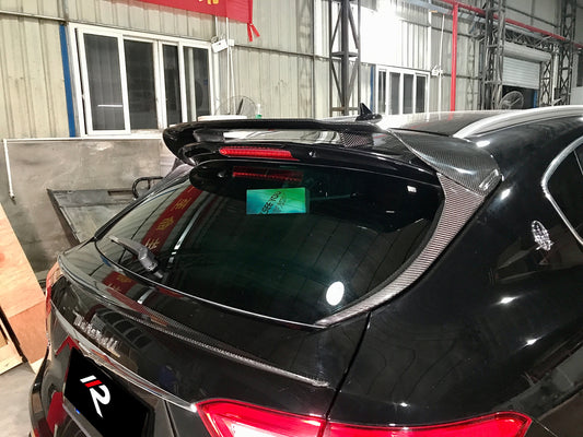 Maserati Levante Base Lusso GranLusso GranSport GT Ultima GTS Modena Tributo Trofeo 2017 2018 2019 2020 2021 2022 2023 2024 with Aftermarket Parts - Rear Roof Spoiler Pre-preg Carbon Fiber / FRP from Aero Republic