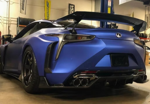 Lc Racing Rear Wing Lexus LC500 LC500h Aftermarket Parts - Aero Republic Rear Spoiler Wing ...