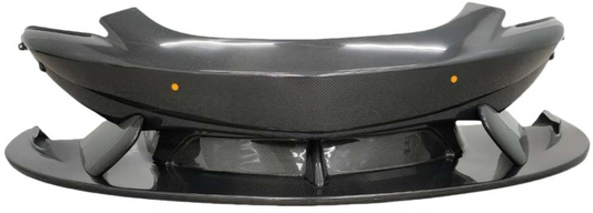 McLaren 540C 570S 570GT 600LT 2016 2017 2018 2019 2020 with Aftermarket Parts - GT4 Style Front Bumper Carbon Fiber from Aero Republic