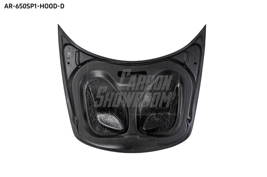 Aero Republic McLaren MP4-12C 650s 675LT Carbon Fiber P1 Style Hood - Performance SpeedShop