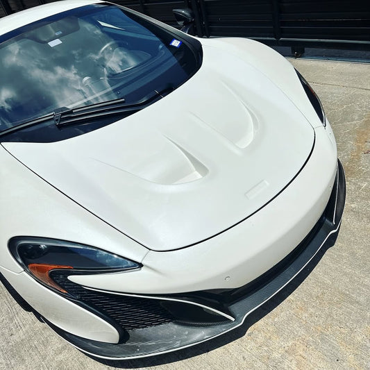 Aero Republic McLaren MP4-12C 650s 675LT Carbon Fiber P1 Style Hood - Performance SpeedShop