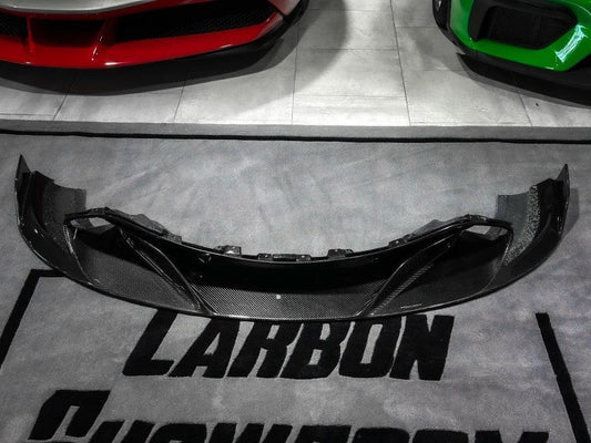 McLaren 720S 2018 2019 2020 2021 2022 2023 with Aftermarket Parts - RF Style Front Lip Carbon Fiber from Aero Republic