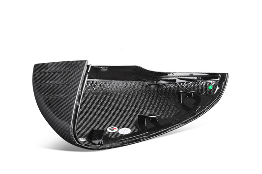 Mercedes Benz A-Class A45/A35/A250/A220 W177 2019 2020 2021 2022 2023 2024 with Aftermarket Parts - OE Style Replacement Mirror Caps Pre-preg Carbon Fiber from Aero Republic