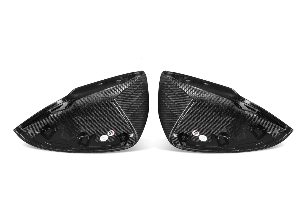 Mercedes Benz A-Class A45/A35/A250/A220 W177 2019 2020 2021 2022 2023 2024 with Aftermarket Parts - OE Style Replacement Mirror Caps Pre-preg Carbon Fiber from Aero Republic