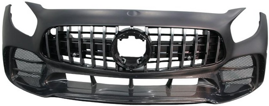 Mercedes Benz AMG GT GTS GTC C190 2016 2017 2018 2019 2020 2021 with Aftermarket Parts - Front Bumper Carbon Fiber from Aero Republic