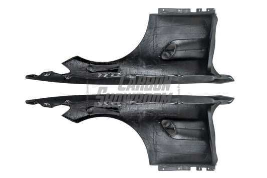 Mercedes Benz AMG GT GTS GTC GTR GTR Pro C190 2016 2017 2018 2019 2020 2021 with Aftermarket Parts - GTR Style Front Fenders Carbon Fiber from Aero Republic