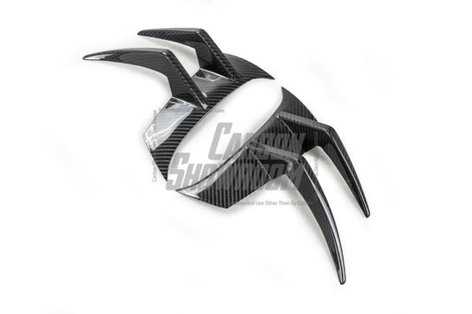 Mercedes Benz AMG GTR C190 2017 2018 2019 2020 2021 with Aftermarket Parts - Front Canards Pre-preg Carbon Fiber from Aero Republic