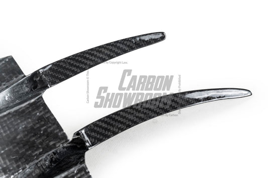 Mercedes Benz AMG GTR C190 2017 2018 2019 2020 2021 with Aftermarket Parts - Front Canards Pre-preg Carbon Fiber from Aero Republic