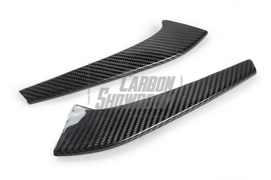 Mercedes Benz AMG GTR C190 2017 2018 2019 2020 2021 with Aftermarket Parts - R Style Front Canards Pre-preg Carbon Fiber from Aero Republic