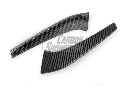 Mercedes Benz AMG GTR C190 2017 2018 2019 2020 2021 with Aftermarket Parts - R Style Front Canards Pre-preg Carbon Fiber from Aero Republic