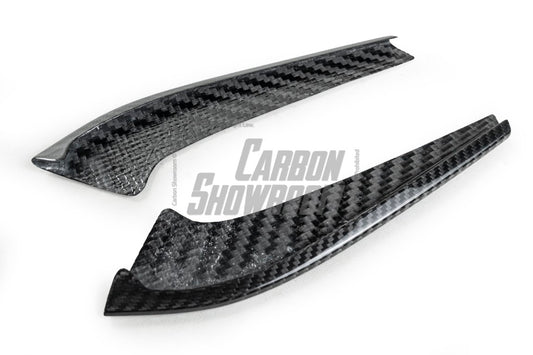 Mercedes Benz AMG GTR C190 2017 2018 2019 2020 2021 with Aftermarket Parts - R Style Front Canards Pre-preg Carbon Fiber from Aero Republic