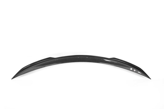 Mercedes Benz C-Class C63S C63 C43 AMG C450 C300 W205 Sedan 2015 2016 2017 2018 2019 2020 2021 with Aftermarket Parts - X Style Rear Lip Spoiler Pre-preg Carbon Fiber from Aero Republic