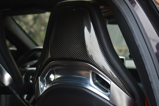 Mercedes Benz C117 W117 X117 AMG CLA45 2014 2015 2016 2017 2018 2019 with Aftermarket Parts - OE Style Seat Backrest Carbon Fiber / FRP from Aero Republic