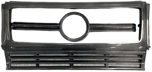 Mercedes Benz G63 AMG G550 W463 W464 2019-ON with Aftermarket Parts - Grill Carbon Fiber from Aero Republic