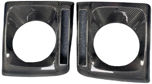 Mercedes Benz G63 AMG G550 W463 W464 2019-ON with Aftermarket Parts - Headlight Surround Bezel Carbon Fiber from Aero Republic