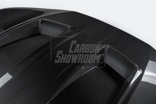 BMW 4 Series M440 430 G22 G23 2020-ON & 4 Series M440 430 G26 2020-ON with Aftermarket Parts - N Style Hood Dry Pre-preg Carbon Fiber from Aero Republic