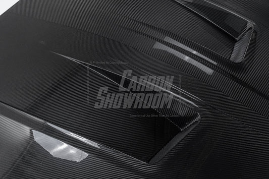 BMW 4 Series M440 430 G22 G23 2020-ON & 4 Series M440 430 G26 2020-ON with Aftermarket Parts - N Style Hood Dry Pre-preg Carbon Fiber from Aero Republic