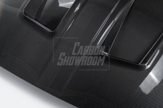 BMW 4 Series M440 430 G22 G23 2020-ON & 4 Series M440 430 G26 2020-ON with Aftermarket Parts - N Style Hood Dry Pre-preg Carbon Fiber from Aero Republic