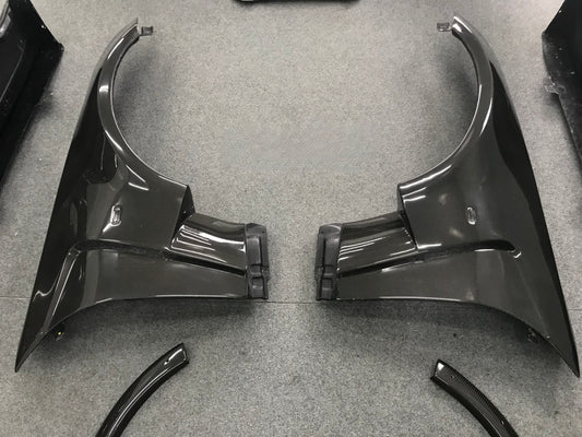 Nissan 350Z Nismo Performance Anniversary Grand Touring Base Fairlady Z Z33 2003 2004 2005 2006 2007 2008 2009 with Aftermarket Parts - VRS Style Front Fenders Carbon Fiber from Aero Republic
