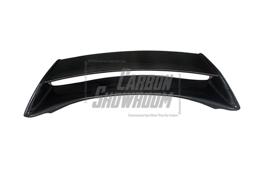 Nissan 370Z Z34 Fairlady Z Sport Touring Base 2009 2010 2011 2012 2013 2014 2015 2016 2017 2018 2019 2020 with Aftermarket Parts - AM Style Rear Spoiler Carbon Fiber / FRP from Aero Republic