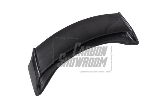 Nissan 370Z Z34 Fairlady Z Sport Touring Base 2009 2010 2011 2012 2013 2014 2015 2016 2017 2018 2019 2020 with Aftermarket Parts - AM Style Rear Spoiler Carbon Fiber / FRP from Aero Republic