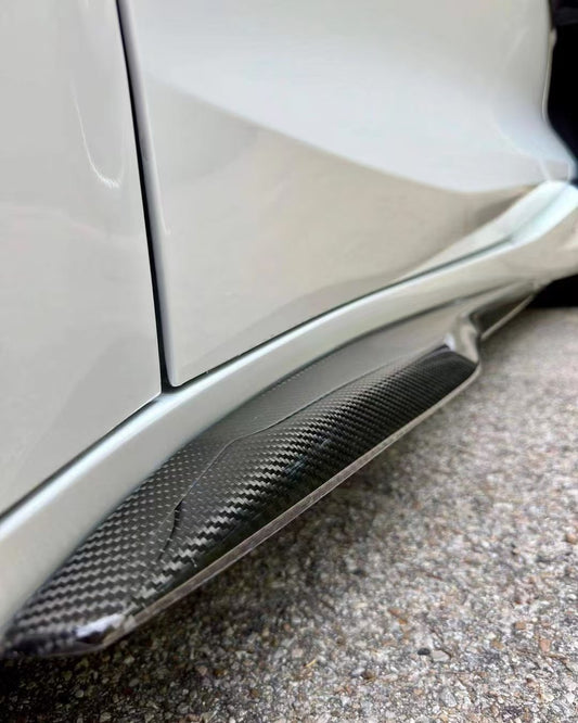 Chevrolet C8 Corvette Z06 2023-ON & C8 Corvette E-Ray 2024-ON with Aftermarket Parts - OEM Style Side Skirts Carbon Fiber from Aero Republic