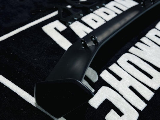 Porsche 981 Cayman (Base / S / GTS) 2012 2013 2014 2015 2016 & 718 982 Cayman (Base / T / S / GTS) 2017-ON with Aftermarket Parts - GT4RS Style Rear Wing Dry Pre-preg Carbon Fiber from Dupont Tech