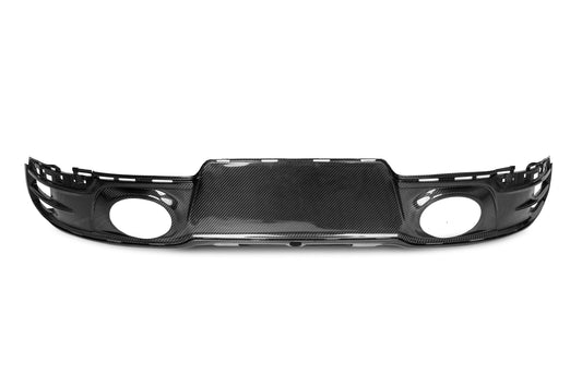 Porsche 911 992.1 Carerra Base/S/T/4/4S/Targa 4/ Targa 4S (for non-aerokit version bumpers) 2020 2021 2022 2023 2024 with Aftermarket Parts - V1 OEM Replacement Rear Diffuser Carbon Fiber from Aero Republic