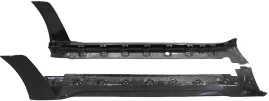 Aero Republic Side Skirts for Porsche 911 992.1 992.2 Carerra S 4 4S S GTS GT3 2020-ON Dry Pre-preg Carbon Fiber
