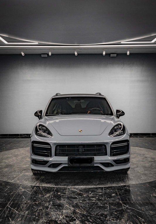 Porsche Cayenne 958 958.2 92A Cayenne Base/S/E-Hybrid/GTS/Turbo/Turbo S/Diesel/S Diesel 2015 2016 2017 2018 with Aftermarket Parts - OE Style / equipped with blind assist & without blind assist Replacement Mirror Caps Pre-preg Carbon Fiber from Aero Republic