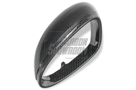 Porsche Macan 95B.1 Base/S/GTS/Sport Edition/Turbo 2015 2016 2017 2018 & 95B.2 Base/S/GTS/Turbo 2019 2020 2021 with Aftermarket Parts - OE Style / without & equipped with blind assist Replacement Mirror Caps Carbon Fiber from Aero Republic