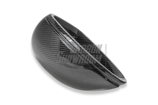 Porsche Macan 95B.1 Base/S/GTS/Sport Edition/Turbo 2015 2016 2017 2018 & 95B.2 Base/S/GTS/Turbo 2019 2020 2021 with Aftermarket Parts - OE Style / without & equipped with blind assist Replacement Mirror Caps Carbon Fiber from Aero Republic