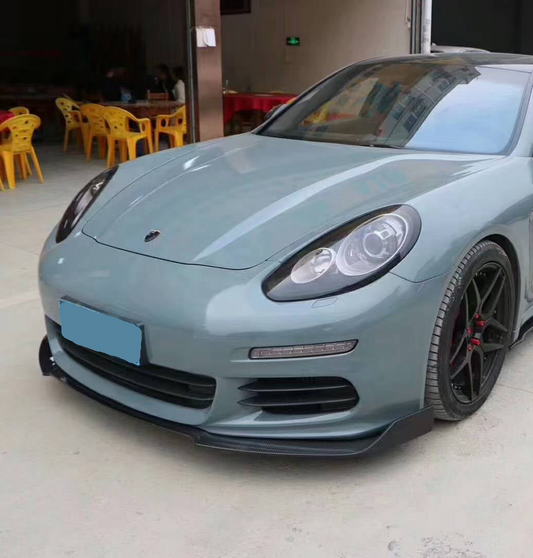 Porsche Panamera 970.2 2/4/4S Facelift 2014 2015 2016 with Aftermarket Parts - Front Lip Carbon Fiber from Aero Republic