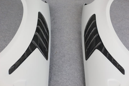 Porsche Panamera 971 971.1 Base/4/4S/GTS/Turbo/Turbo S 2017 2018 2019 2020 & Panamera 971 971.2 Base/4/4S/GTS/Turbo/Turbo S 2021 2022 2023 with Aftermarket Parts - MSRY Style Front Fenders Carbon Fiber from Aero Republic