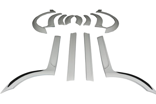 Porsche Panamera 971 971.1 Base/4/4S/GTS/Turbo/Turbo S 2017 2018 2019 2020 & Panamera 971 971.2 Base/4/4S/GTS/Turbo/Turbo S 2021 2022 2023 with Aftermarket Parts - MSRY Style Wheel Arches Carbon Fiber from Aero Republic