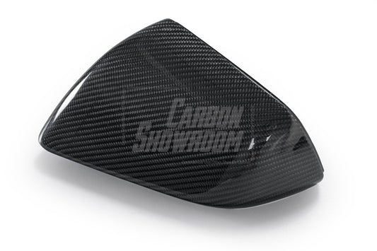  Ford Mustang Ecoboost S550.1 S550.2 2015-2023 with Aero Republic's Aftermarket Parts - Replacement Mirror Caps Carbon Fiber