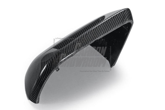  Ford Mustang Ecoboost S550.1 S550.2 2015-2023 with Aero Republic's Aftermarket Parts - Replacement Mirror Caps Carbon Fiber