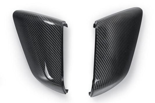  Ford Mustang Ecoboost S550.1 S550.2 2015-2023 with Aero Republic's Aftermarket Parts - Replacement Mirror Caps Carbon Fiber