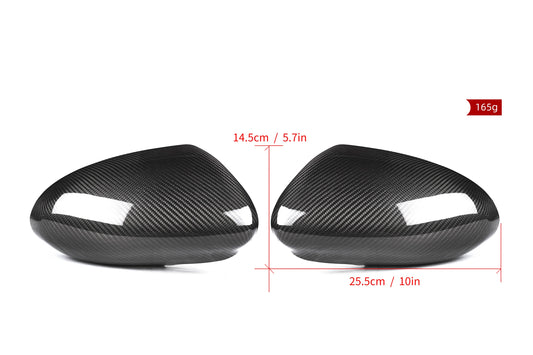 Subaru BRZ ZD8 2022 2023 2024 & Toyota GR86 ZN8 2022 2023 2024 with Aftermarket Parts - OE Style Replacement Mirror Caps Pre-preg Carbon Fiber from Aero Republic